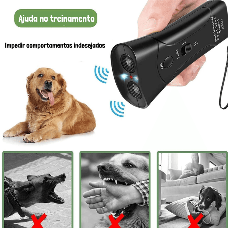 Adestrador de cães Anti Latido Ultrassónico/SilenceMax